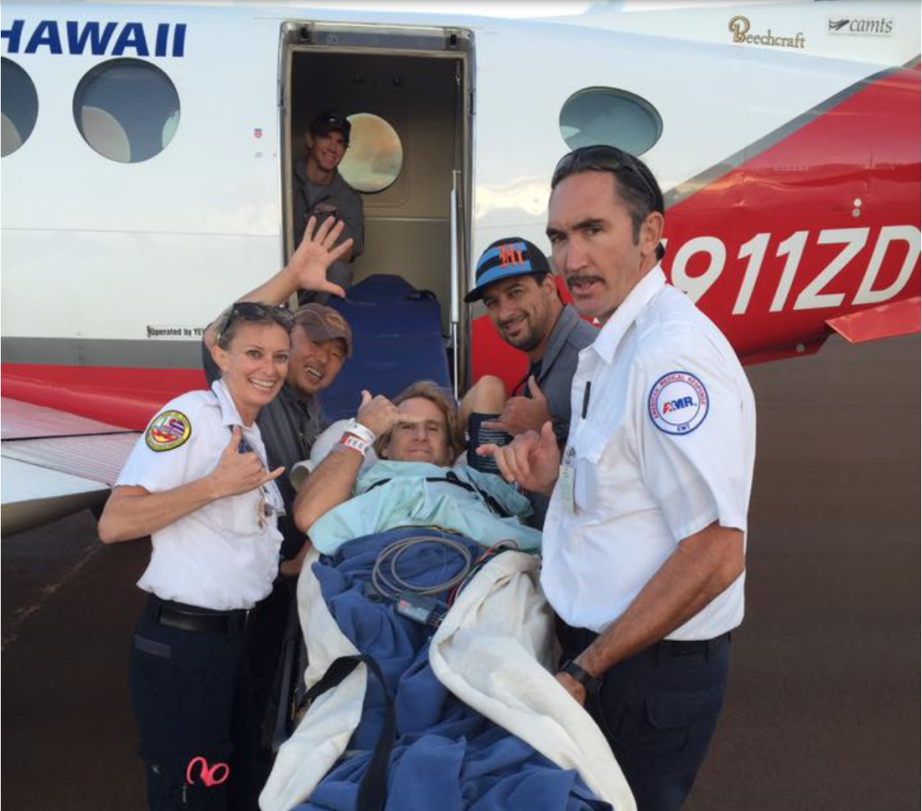 Incidente a Robby Naish